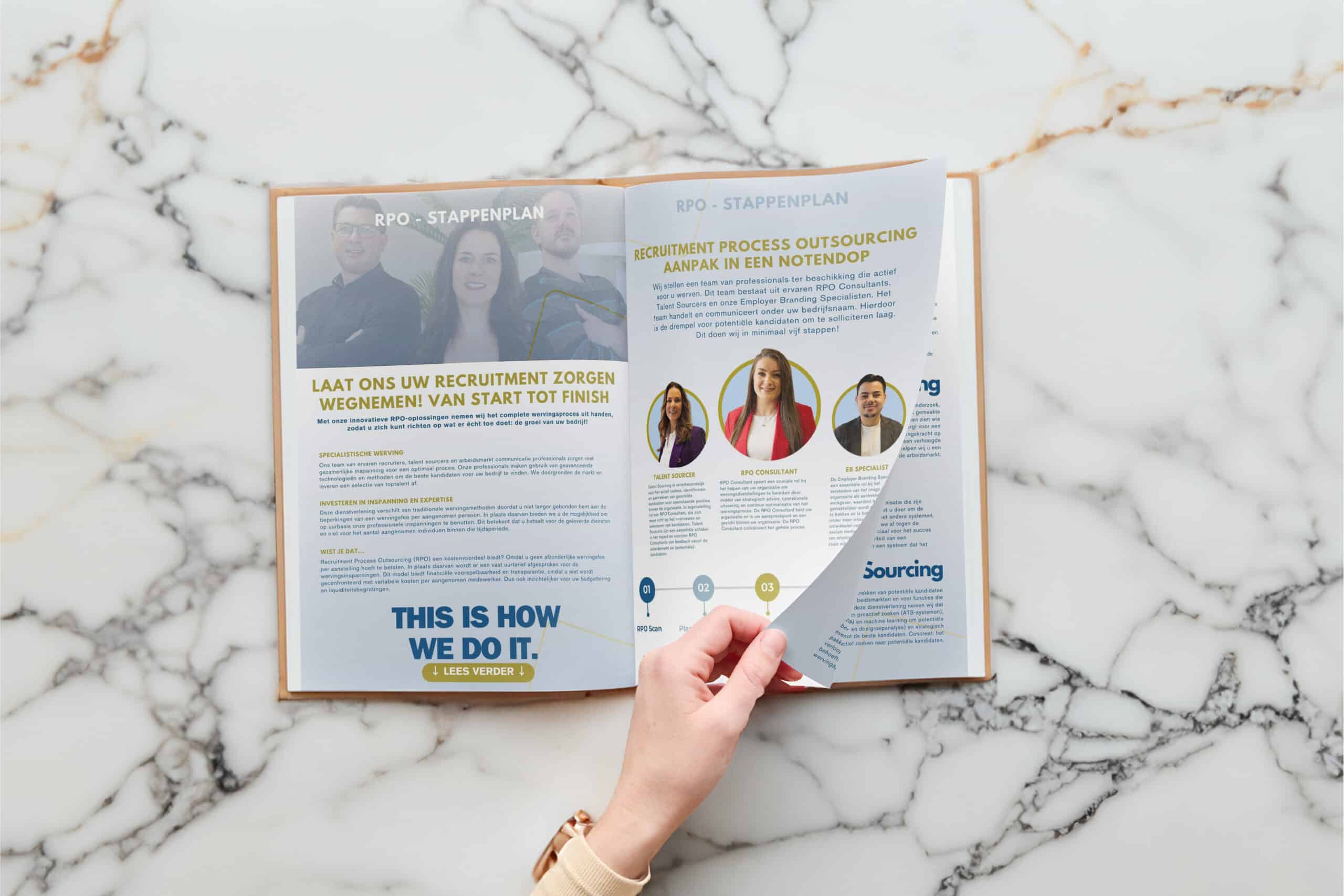 brochure tafel